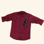 Boys Maroon shirt