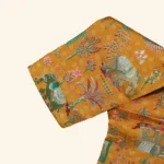 Boys Mustard Yellow Kurta Pyjama - Image 3