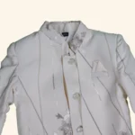 Boys Off White 3Piece Suit - Image 2