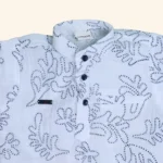 Boys White Baba Suit - Image 5