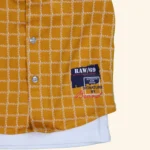 Boys Yellow Baba Suit - Image 5