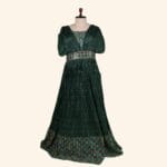 Deep Green Long Frock