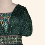 Deep Green Long Frock - Image 5