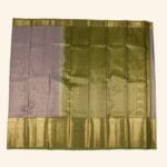 Dusty Lavender Vintage Kanchi Pattu Saree - Image 2