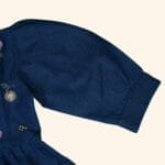 Girls Blue Denim Top - Image 2