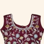 Girls Maroon CropTop - Image 4