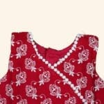 Girls Pink Palazzo Set - Image 4