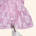 Girls Pink Palazzo Set - Image 5