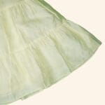 Girls Yellow Cotton Frock - Image 4