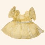 Girls Yellow Short Frock