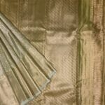 Green Kanchipuram Saree - Image 3
