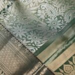 Green Kanchipuram Saree - Image 5