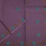 Lavender Cotton Saree - Image 2