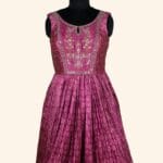Magenta Long Frock - Image 2