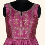 Magenta Long Frock - Image 4
