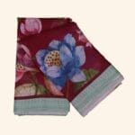 Magenta Mangalagiri Fancy Saree