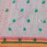 Pista Green Mangalagiri Fancy Sarees - Image 4