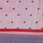 Dusty Lavender Mangalagiri Fancy Saree - Image 4