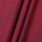 Maroon Plain Cotton Shirt Fabric