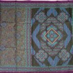 Moss Grey Meena Cotton Saree - Image 3