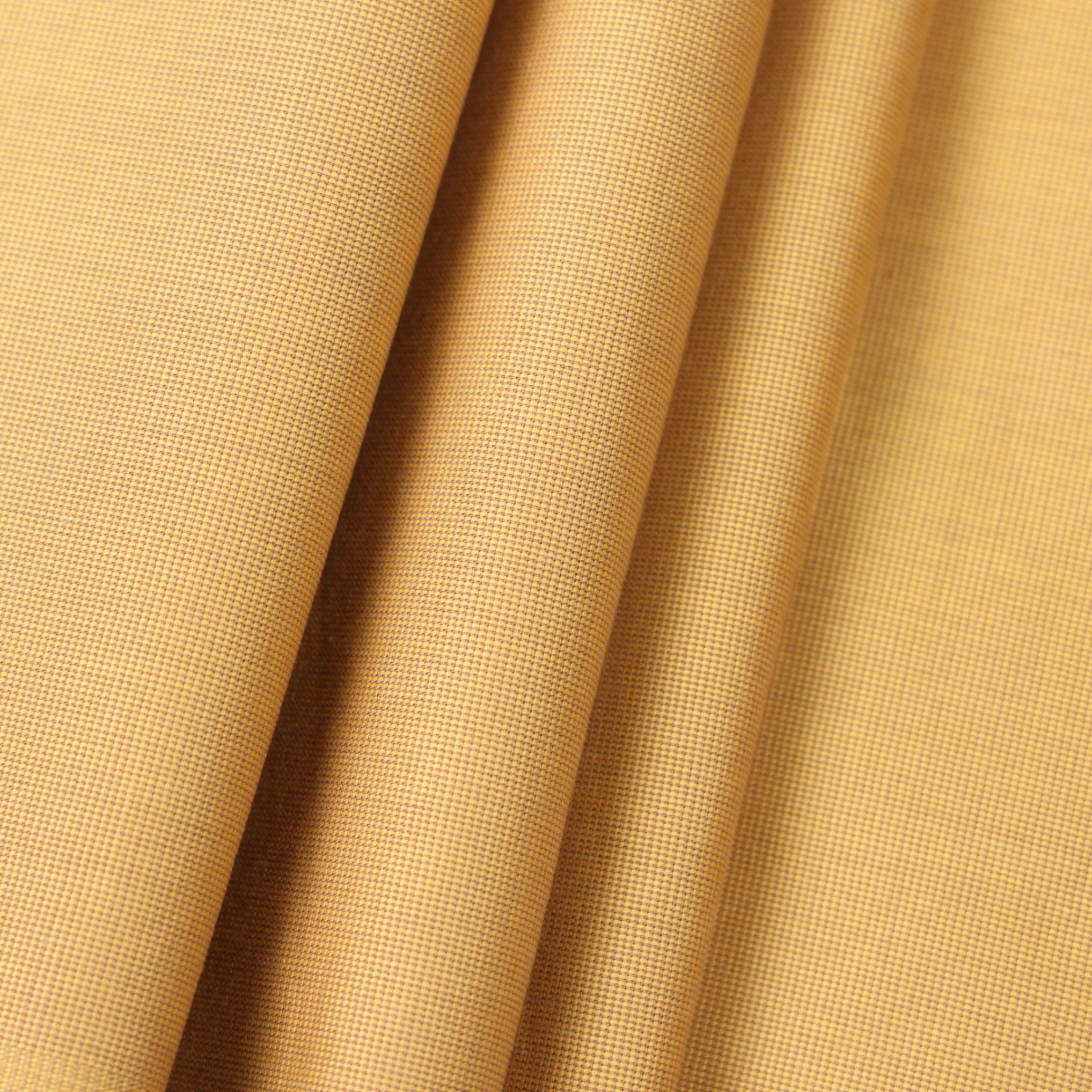 Mustard Cotton Shirt Fabric (1) Mustard Cotton Shirt Fabric - Image 1