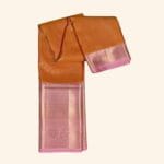 Mustard Orange Vintage Kanchi Pattu Saree
