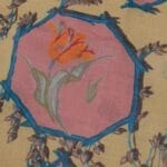 Mustard Yellow Mangalagiri Fancy Saree - Image 5