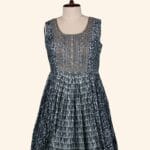 Navy Blue Long Frock - Image 2