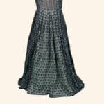 Navy Blue Long Frock - Image 3