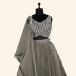 Olive Green Crop Top - Image 2