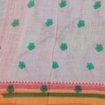 Pista Green Mangalagiri Fancy Sarees - Image 4