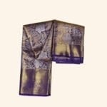 Purple Kanchipuram Saree