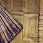Purple Kanchipuram Saree - Image 3
