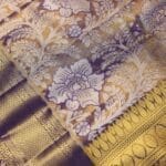 Purple Kanchipuram Saree - Image 5