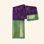 Purple Vintage Kanchi Pattu Saree