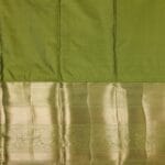 Sky Blue Vintage Kanchi Pattu Saree - Image 4