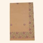 Warm Beige Cotton Saree