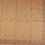 Warm Beige Cotton Saree - Image 3