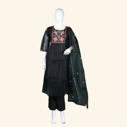 BALCK KURTI SET (1)