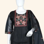 BALCK KURTI SET (2)