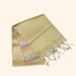 Beige Tussar Fancy Saree (1)