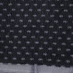 Black and White lenin Fancy Saree - Image 4