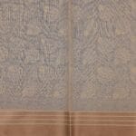 Blue Chanderi Cotton Saree - Image 4