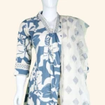 BLUE KURTI SET (2)