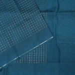 Blue Tussar Fancy Saree (2)