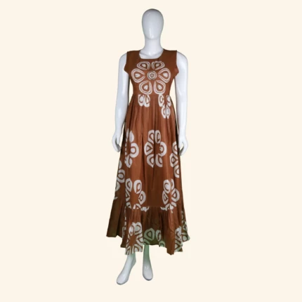 BROWN LONG FROCK (1)
