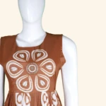 BROWN LONG FROCK (4)
