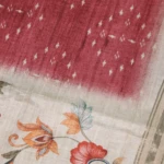 Crimson Red Tussar Fancy Saree (5)