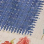 Deep Blue Tussar Fancy Saree (5)