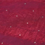 Deep Maroon Work Saree (5)